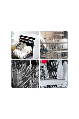Bulaşık Makinesi Sepet Koruyucu Kapak Uçları, 100 Adet