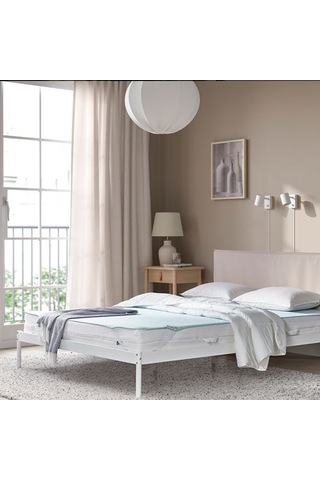 Ikea Hargınst Çift Kişilik Alez, Açık Mavi, 140x200 Cm, Soğuk Tutan Ürün