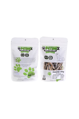 Petimix Freeze Dry Hamsi Köpek Ödülü 40 G