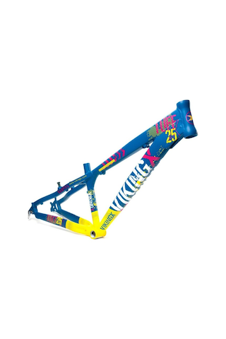 Vikingx Tuff X-25 Dirt Jump Aliminyum Kadro Yeşil-sarı Pt315