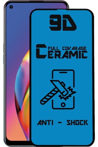 Oppo Reno 5 Lite Tam Kaplayan Seramik Nano Esnek Ekran Koruyucu