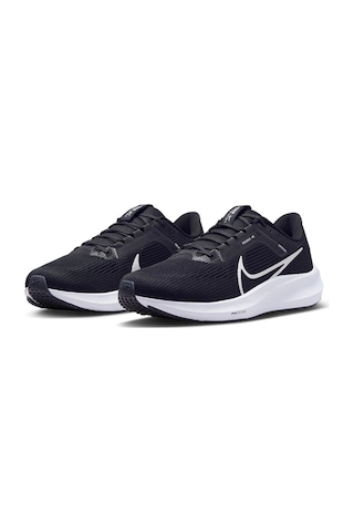 Nike Pegasus 40 Erkek Koşu Ayakkabısı Siyah React Ve Air Zoom Destekli Running Ayakkabı Dv3853-001 SİYAH-BEYAZ