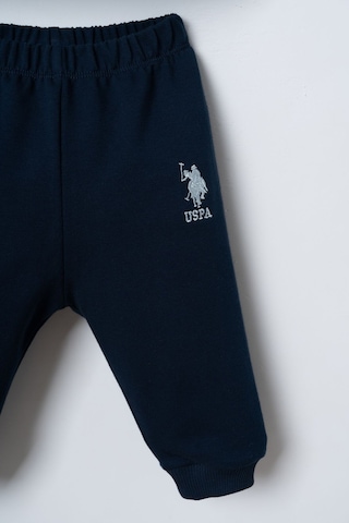 U.S. Polo Assn. Erkek Bebek Mavi Uzun Kol Pijama Takım Usb3196-c-v1 Usb3196-c-v1