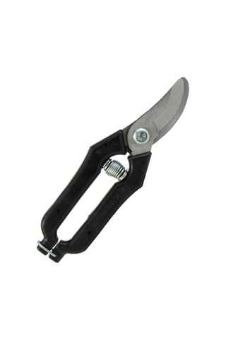 Göcen Narenciye Üzüm Bağ Budama Makası Eğri Uçlu 18 Cm Siyah