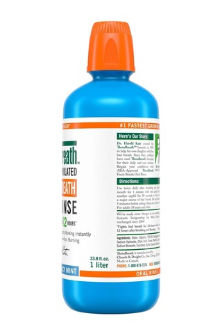 Thera Breath Fresh Breath Icy Mint Ağız Çalkalama Suyu 1 L