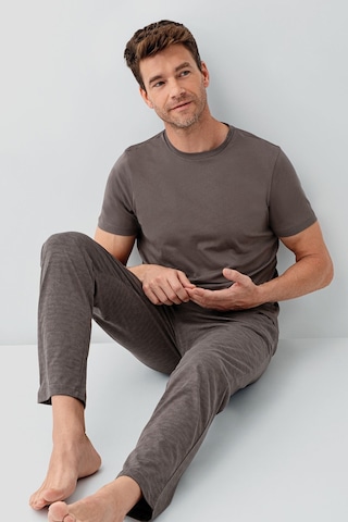 Arnetta Erkek Kahverengi Pijama Takım Ar3686-s-v2 Kahverengi