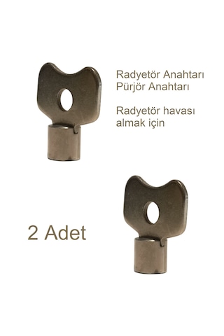 Panel Radyetör, Havlupan, Petek, Pürjör, Hava Alma Anahtarı 2 Adet Diğer
