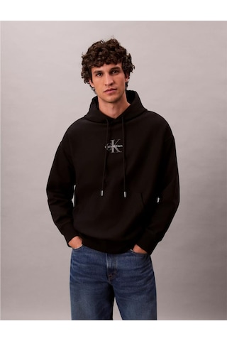 Ck Lv04rc281g Premıum Terry Mıcro Monologo Hoo Erkek Sweatshırts-11156 Bordo