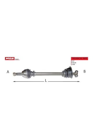 AKS KOMPLE SOL RENAULT R9 R11 7701349359 MGA-70201 AKS KOMPLE SOL RENAULT R9 R11 7701349359 MGA-70201