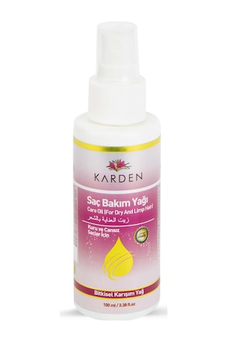 Karden Kuru Saçlar İçin Saç Bakım Yağı 100 ML