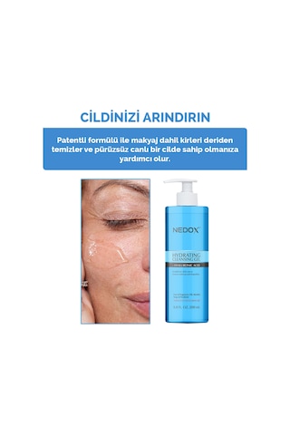 Nedox Yüz Temizleme Jeli Yağlı ve Akneye Eğilim Gösteren Ciltler 200 ML