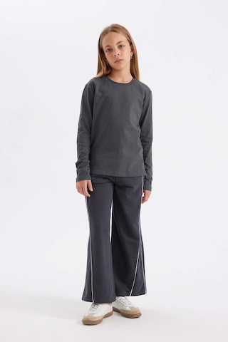DeFacto Kız Çocuk Wide Leg Geniş Bol Paça Beli Lastikli Eşofman Altı C9674A824AUAR31 Antrasit