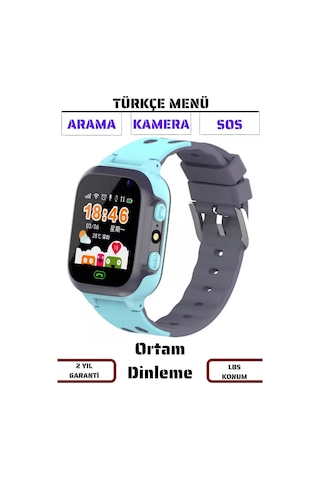 Twox Yeni Nesil Kameralı Akıllı Takip Çocuk Saati (İthalatçı Garantili)