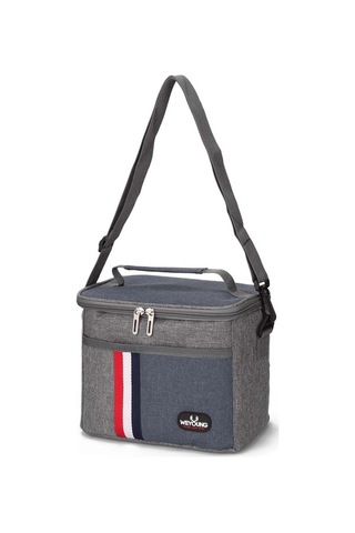 Tongxida Isıtmalı Yemek Çantası - Su Geçirmez, Taşınabilir Gri Gri