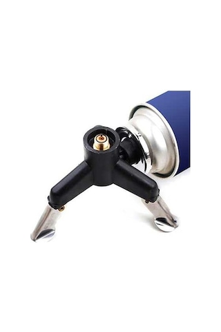 Bloomnest Yürüyüşü Tutucu Tripod Transfer Tank Siyah Silindiri Ocak Katlanabilir Kampı İçin Gaz Dağ Braketi Başlığı Sp Kullanışlı Sp Siyah Siyah