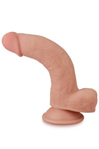 Fastieshop Çift Katmanlı Realistik Dildo - 20 Cm