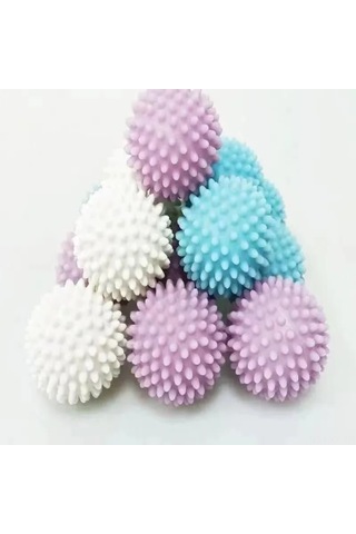 Shineyee Mavi Tpr Temizleme Topları 4'lü Set - Leke Kaldırıcı, Çıplaklanma Ve Statik Elektrik Önleyici, Giysi Bakımı刺猬topları Mavi