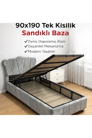 Tek Kişilik Profil Baza Başlık 90x190 Ölçüsünde 90 x 190 CM
