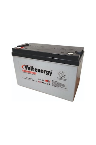 Volt Energy 12 V 110 Amper Jel Akü Deep Cyle Nanocarbon