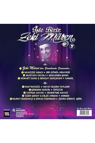 Zeki Müren İşte Biziz Zeki Müren Vol. 2 Plak Lp