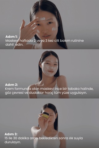 Cosmogenesis Labs %10 Ginseng Krem Maske 50ml - Durulanan Yüz Maskesi Yenileyici Bariyer Güçlendirici ve Onarıcı Vegan