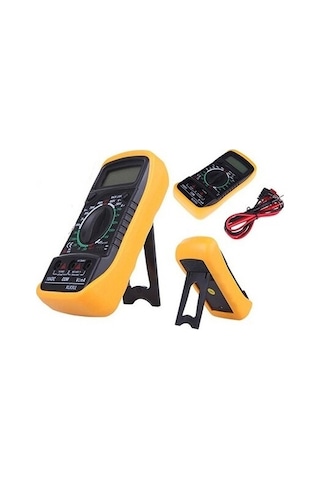 Unichrome XL830L Dijital Led Ekranlı Multimetre Avometre Mini Ölçü Aleti