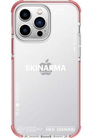 Apple Uyumlu iPhone 14 Pro Max Kılıf Skinarma Şeffaf Airbag Tasarımlı Iro Kapak