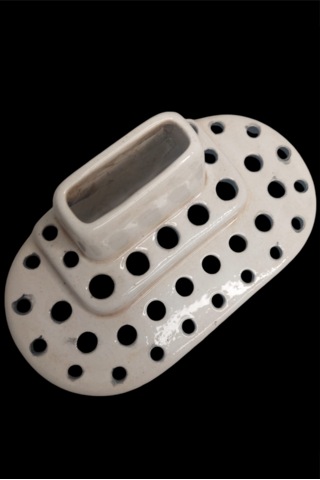 Resim Fırçası Tutucu Seramik Standı 19x10x10 Cm