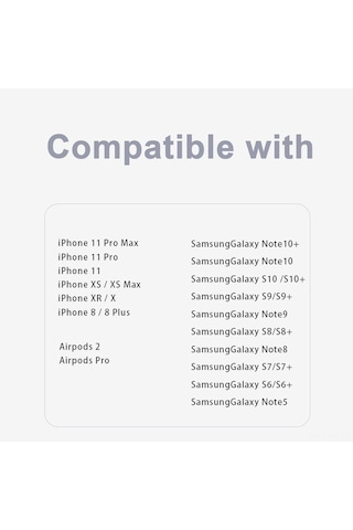 Xiyyadms Siyah İki Cihazlı Kablosuz Şarj Cihazı - 10w Hızlı Şarj, Çoklu Koruma, Dürtmeye Dayanıklı, Kolay Kullanım
