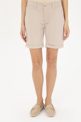 U.s. Polo Assn. Kadın Taş Şort / Bermuda 50281722-vr049 TAŞ Taş
