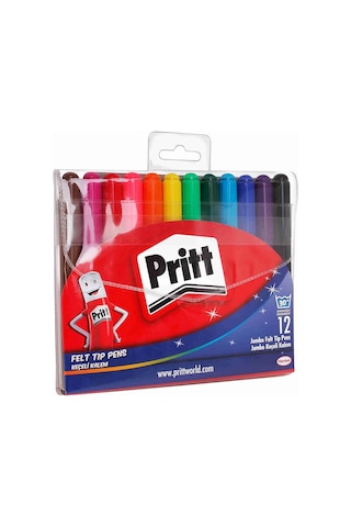 Pritt Jumbo Keçeli Kalem 12'li