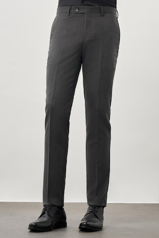 İmza Antrasit Düz Gabardin Esnek Yan Cep Slim Fit Classic Pantolon 1003245209 071 Antrasit