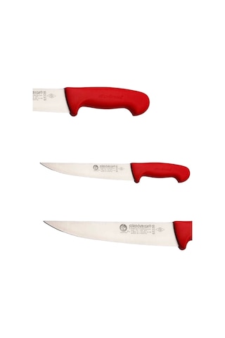 Sürdövbisa 61156 Kasap Et Sıyırma Bıçağı Plastik Sap Çok Renkli