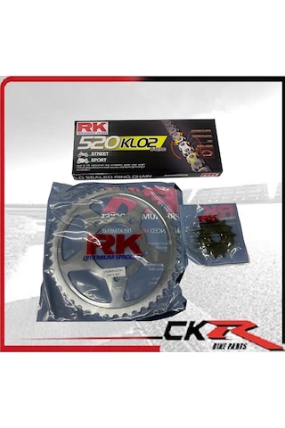 Suzuki Gw250 F İnazuma Uyumlu Zincir Dişli Seti Rk Set