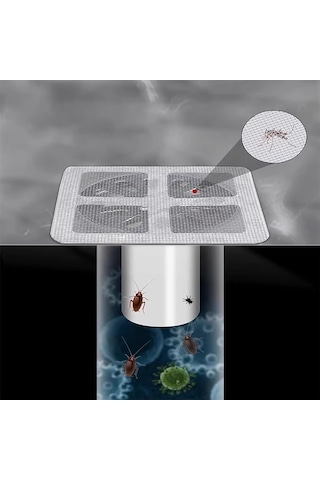 Lavabo Gider Süzgeci 10 Adet Gösterildiği Gibi
