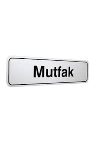 İzmir Fırça Elegan Pvc Tabela Mutfak 7 25cm İzmir Fırça Elegan Pvc Tabela Mutfak 7 25cm