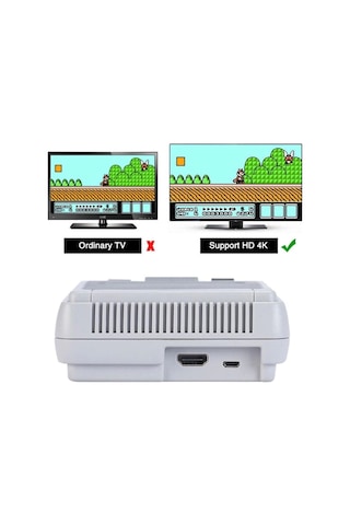 Retro 8 Bit 621 Oyunlu Sfc Hdmi Oyun Konsolu-ultra Mini