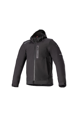 Alpinestars Neo Wp Kapüşonlu Korumalı Motosiklet Montu Siyah