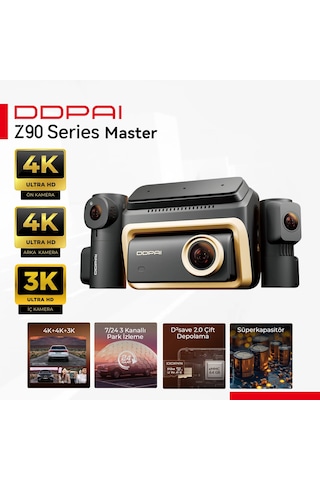 Ddpai Z90 Master 3 Kameralı Araç Kamerası