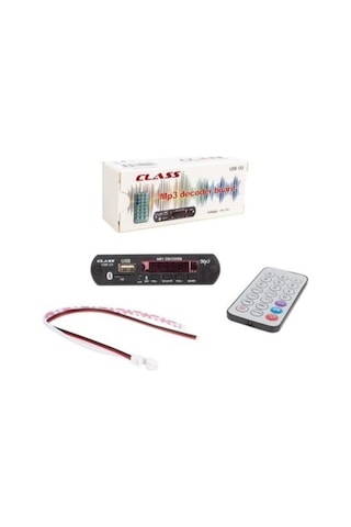 Class Tf-123 Bluetooth Oto Teyp Çevirici Dc 12 Volt Bt-speaker Usb Sd Çevirici Aux Girişli, Dr1235