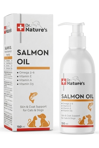 Kedi Ve Köpek Omega 3 Somon Yağı 150 Ml Deri Ve Tüy Sağlığı Destekleyici Balık Yağı