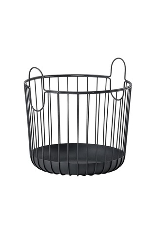 Sepet Metal Siyah 30 Cm Çok Renkli