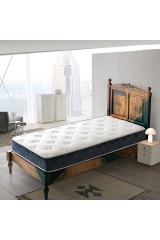Uzunbebe 80X160 Pc Parrot Astra Ortopedik Yaylı Yatak Çocuk Yatağı