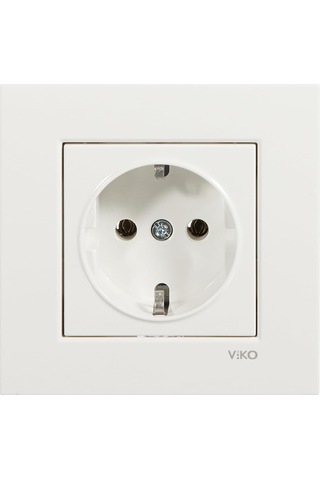 Karre Beyaz Toprak Priz A.opp, Beyaz