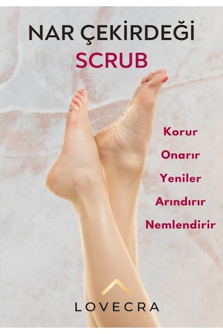 Body Scrub Batık Karşıtı Hibiskus Tanecikli Ayak Bakım Ve Vucüt Peelingi 290gr