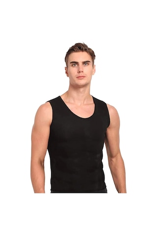 Multiflexpro Erkek Termal Atlet Sauna Terletici Spor Siyah