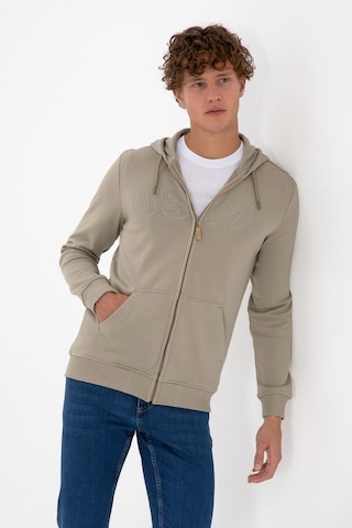 U.s. Polo Assn. Erkek Açık Haki Hırka Örme 50313719-vr183 Acık Hakı