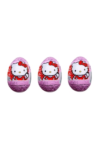 Hello Kitty Çikolatalı Sürpriz Yumurta 3 x 20 G