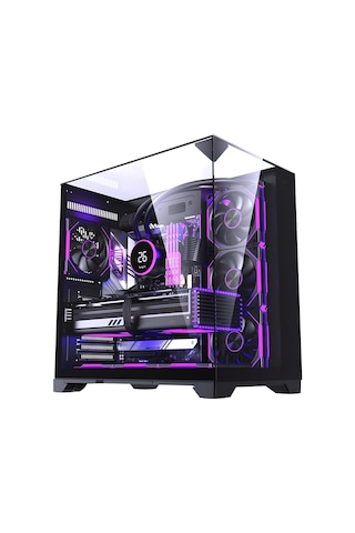 Snt Subzero Plus 7 X Argb Fan Uzaktan Kumanda Midi Tower Atx Siyah Oyuncu Kasası