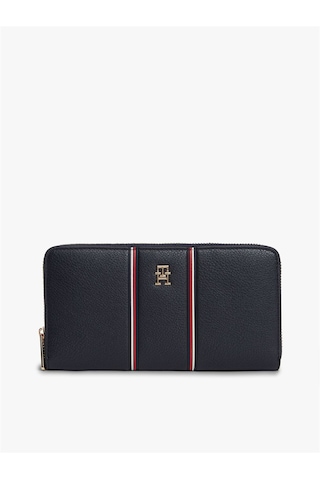 Tommy Hilfiger Th Icon Lrg Za Corp Kadın Mavi Cüzdan - Aw0aw18654